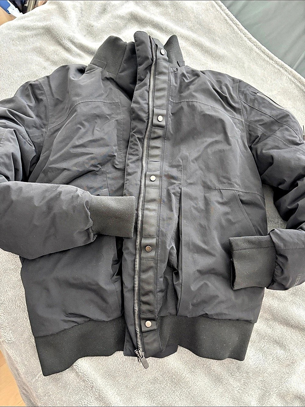 lululemon Non-Stop Bomber down winter Jacket Black Size 6